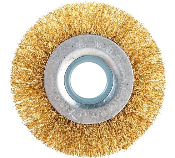 Изображение товара Щетка металлическая для УШМ (100х22 мм; плоская) ЕРМАК 656-054