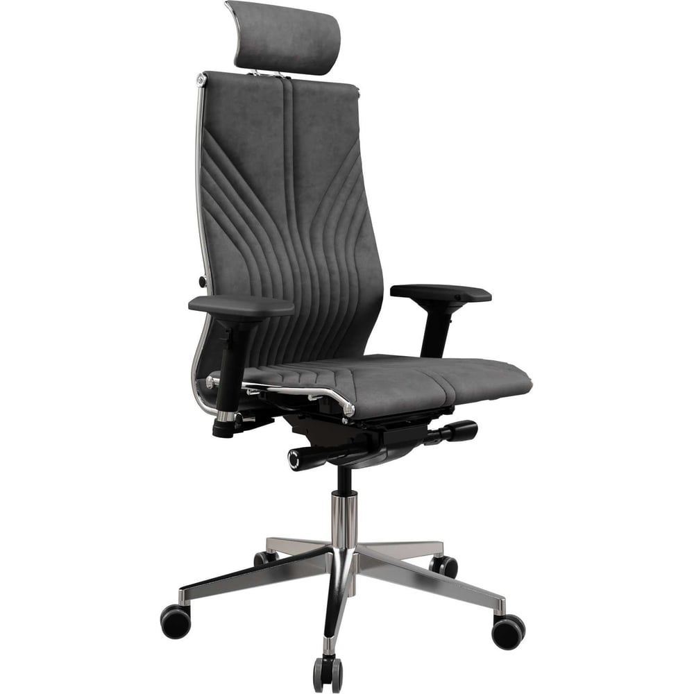 Кресло руководителя МЕТТА Samurai B2-12D - GoyaLE /Kc31/Nc31/D04P/H13mV-3D(M26.B32.G25.W03) (Темно-серый) z2C2.3.14.109