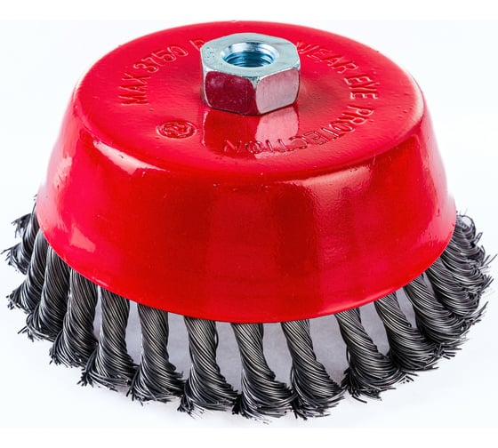Изображение товара Щетка металлическая для УШМ (150 мм; М14; крученая (чашка)) ЕРМАК 656-048