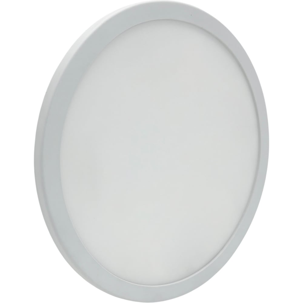 Изображение товара Светильник светодиодный truEnergy с регулируемым креплением круг 18W 4000K 1260Lm D173 белый алюминий 11404