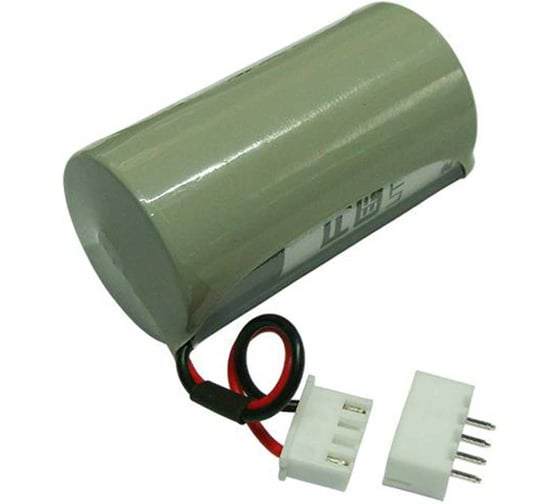 Изображение товара Литиевая батарейка FANSO ER26500H-LD/-002851 для автомобилей, счетчиков и датчиков, тип С, провода и разъем XHP4, Li-SOCl2 2547636