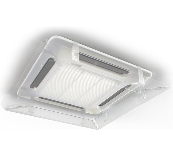 Изображение товара Экран для кондиционера потолочного Papa Plastic 700_700 мм, 650_650 мм, 600_600 мм Kel-70-60