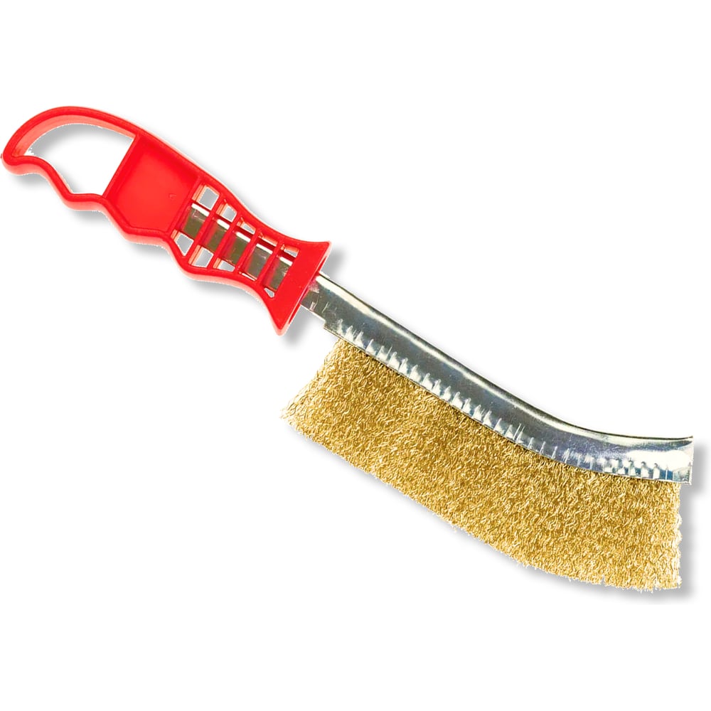 Изображение товара Корщётка ручная doka общая длина 250 мм, длина рабочей части 135 мм, проволока рифленая D=0,3 мм,L=30 мм KHL-P-135