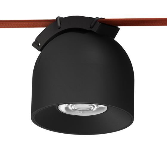 Изображение товара Светильник трековый ST LUCE черный LED 1*12W 4000K 815Lm Ra90 60 IP20 D100xH107 48V ST451.446.12.1