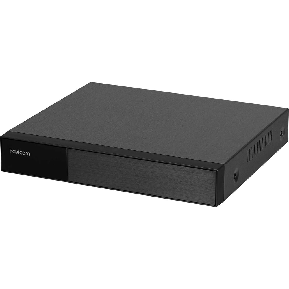 Видеорегистратор Novicam IP NR1604X-P4 PRO v. - запись 4 каналов IP, 6Мп 30к/с, 1 HDD до 10 Тб, поддержка H.265+, 4 PoE канала 3012V