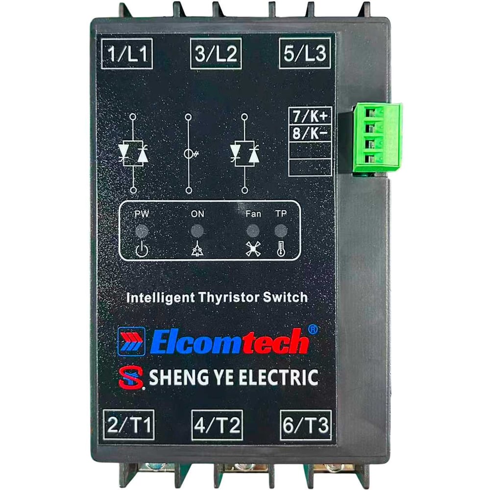 Тиристорный коммутатор ELCOMTECH ETS400-50-H2T 400V 50kVAr УТ-00040616