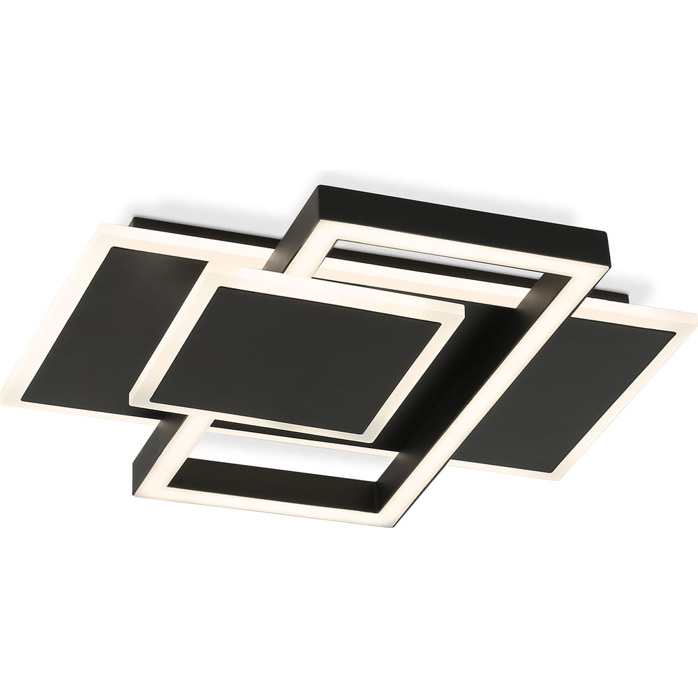 Изображение товара Светильник светодиодный потолочный Ambrella Light /3 BK черный 50W 3000K-6400K 380х345х75 (ПДУ ИК) FA1022