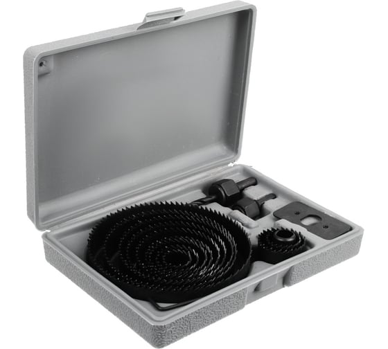 Изображение товара Набор пил кольцевых (17 предметов; 19-127 мм) ЕРМАК 649-081