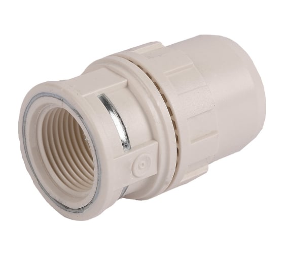 Изображение товара Муфта соединительная Зубр "ШиреФит", штуцер с гайкой, 16 мм-1/2" 51462-16-1/2