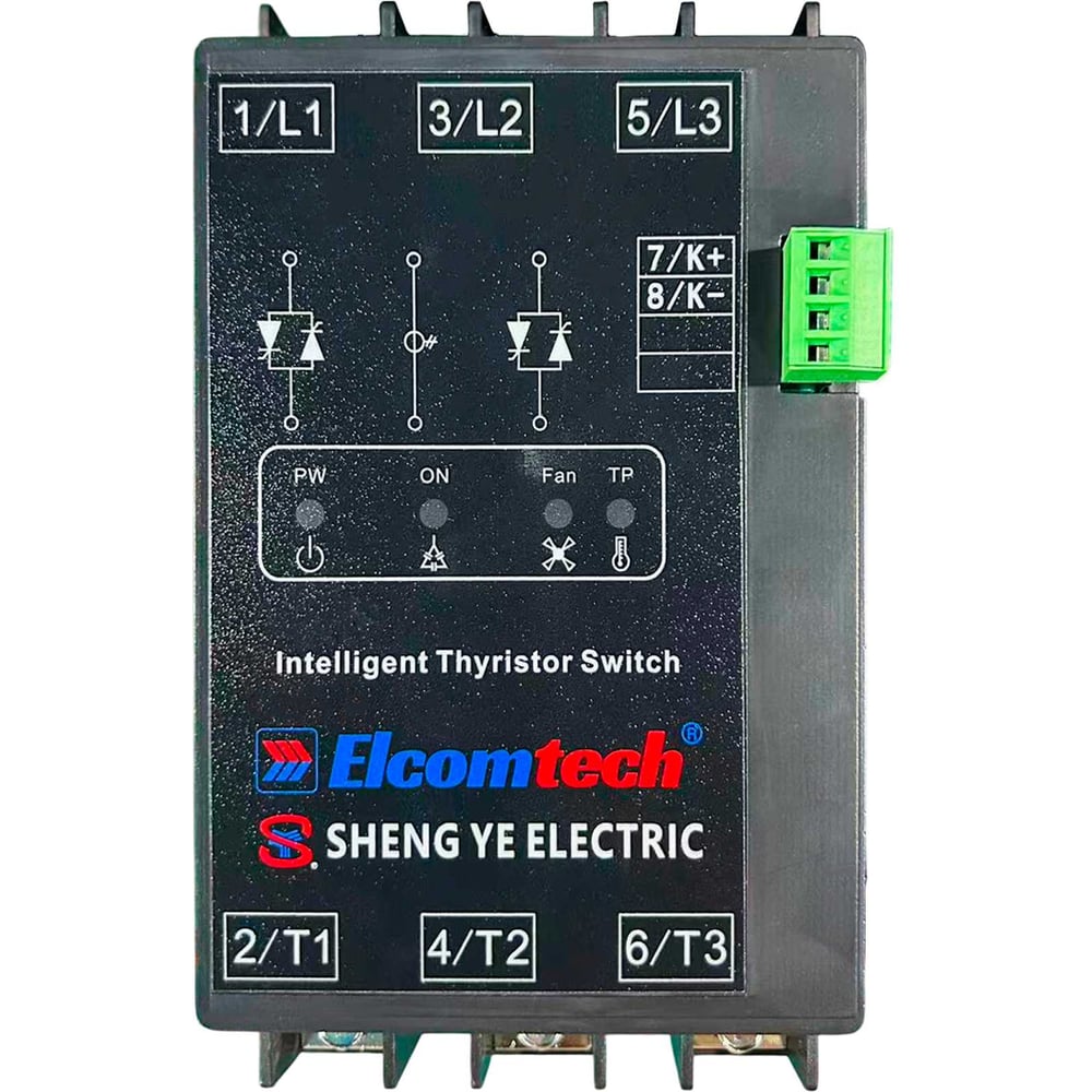 Тиристорный коммутатор ELCOMTECH ETS400-30-H2T 400V 30kVAr УТ-00040615