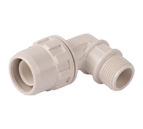 Изображение товара Муфта соединительная угловая "ШиреФит" (20 мм; 3/4") для трубопровода Зубр 51465-20-3/4