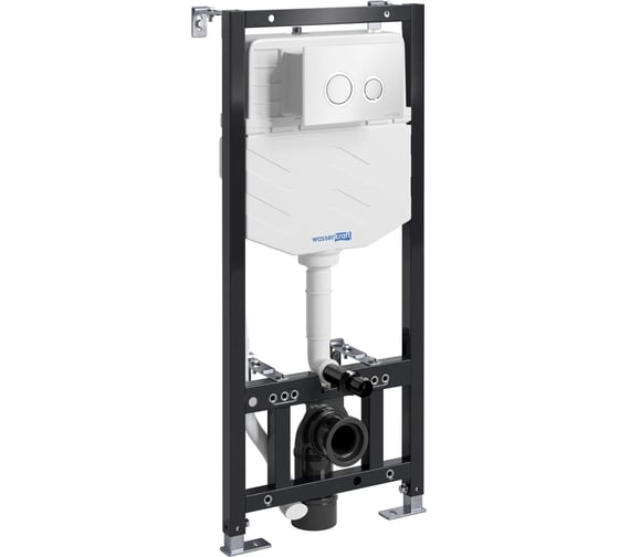 Изображение товара Система инсталляции для унитазов WasserKraft Аллер (Aller) 10TLT.010.ME.WH01