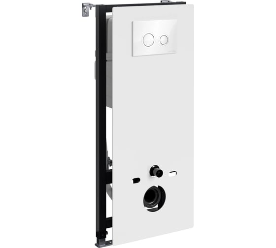 Изображение товара Система инсталляции для унитазов WasserKraft Абенс (Abens) 20TLT.010.ME.WH.WH01