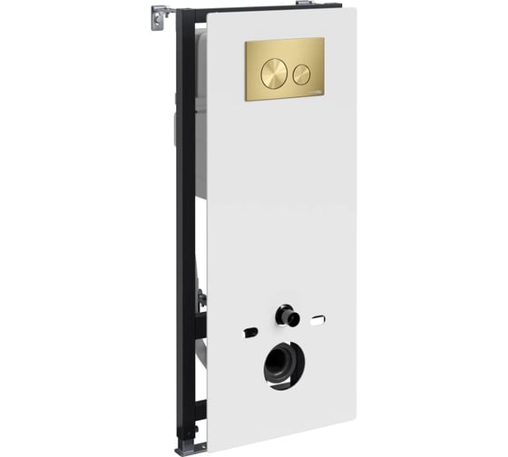 Изображение товара Система инсталляции для унитазов WasserKraft Абенс (Abens) 20TLT.010.ME.WH.MG02