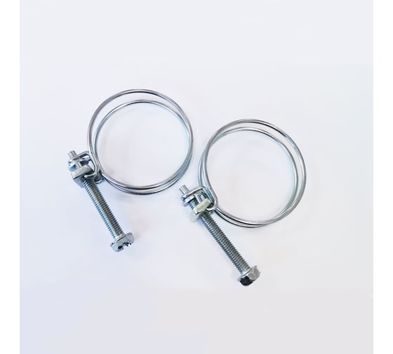 Изображение товара Двойной стальной хомут Boutte 40 мм, 2 шт. 0204656