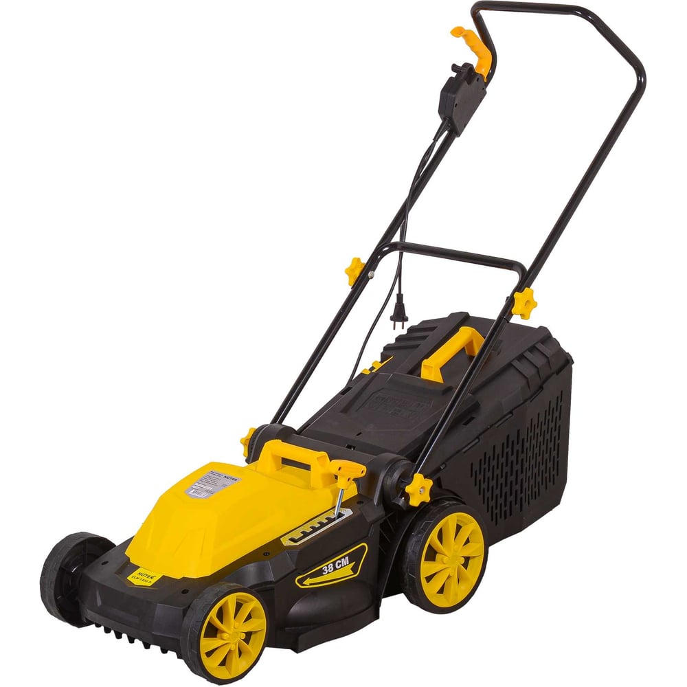 Изображение товара Электрическая газонокосилка Huter ELM 1400Р 70/4/4 для ухода за газоном до 400 м² Изображение товара Электрическая газонокосилка Huter ELM 1400Р 70/4/4 для ухода за газоном до 400 м²