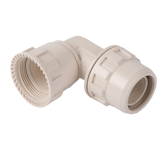 Изображение товара Переходник угловой "ШиреФит" 20 мм для трубопровода Зубр 51482-20