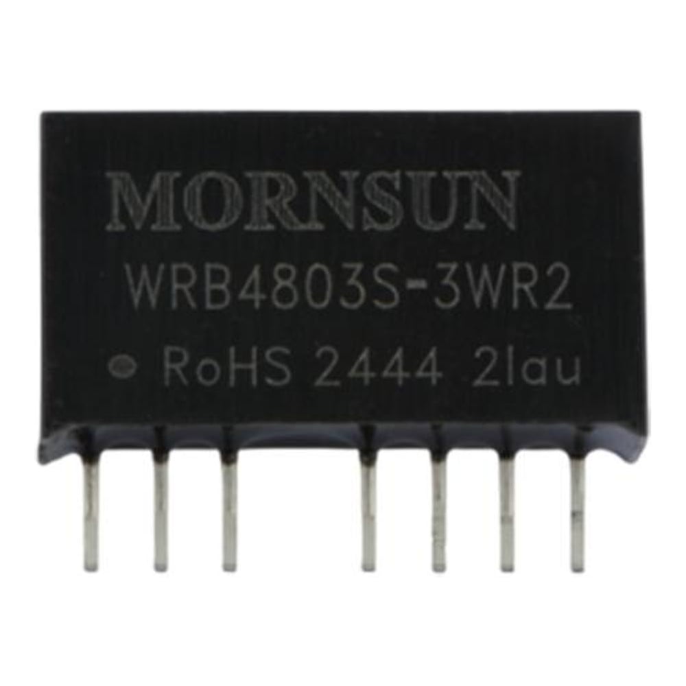 Изображение товара Блок питания импульсный MORNSUN WRB4803S-3WR2 3.3 В 3 Вт широкий диапазон регулировки