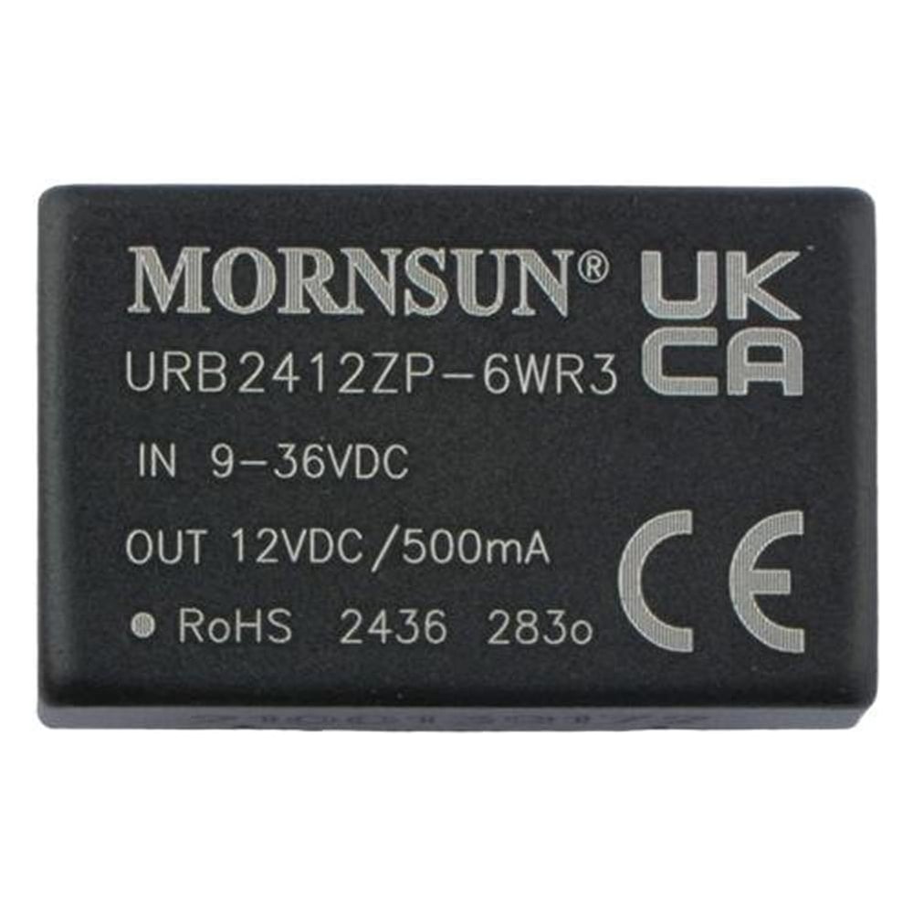 Изображение товара Блок питания MORNSUN 12 В 6 Вт DIP24 для печатных плат