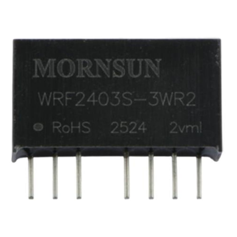 Изображение товара Блок питания MORNSUN WRF2403S-3WR2 3,3 В 3 Вт с широким диапазоном регулировки входа