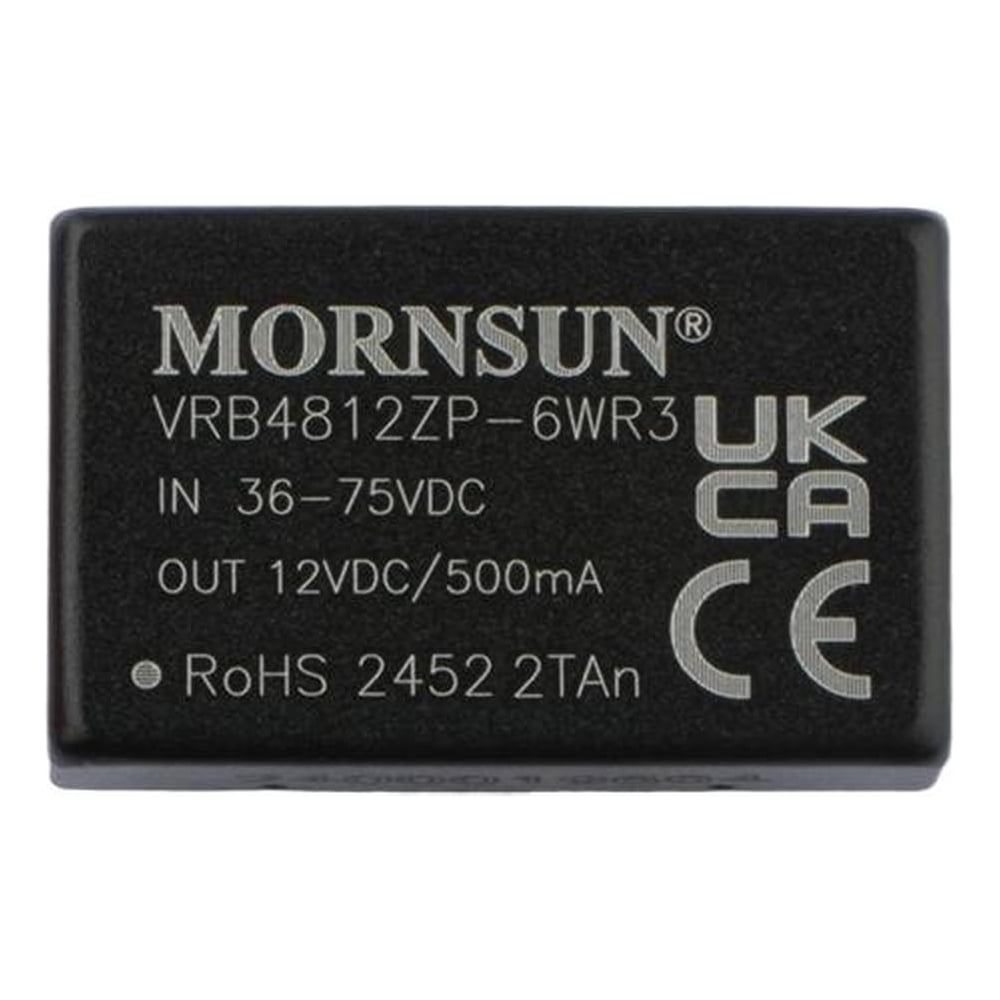 Изображение товара Блок питания импульсный MORNSUN 12 В 6 Вт для печатных плат