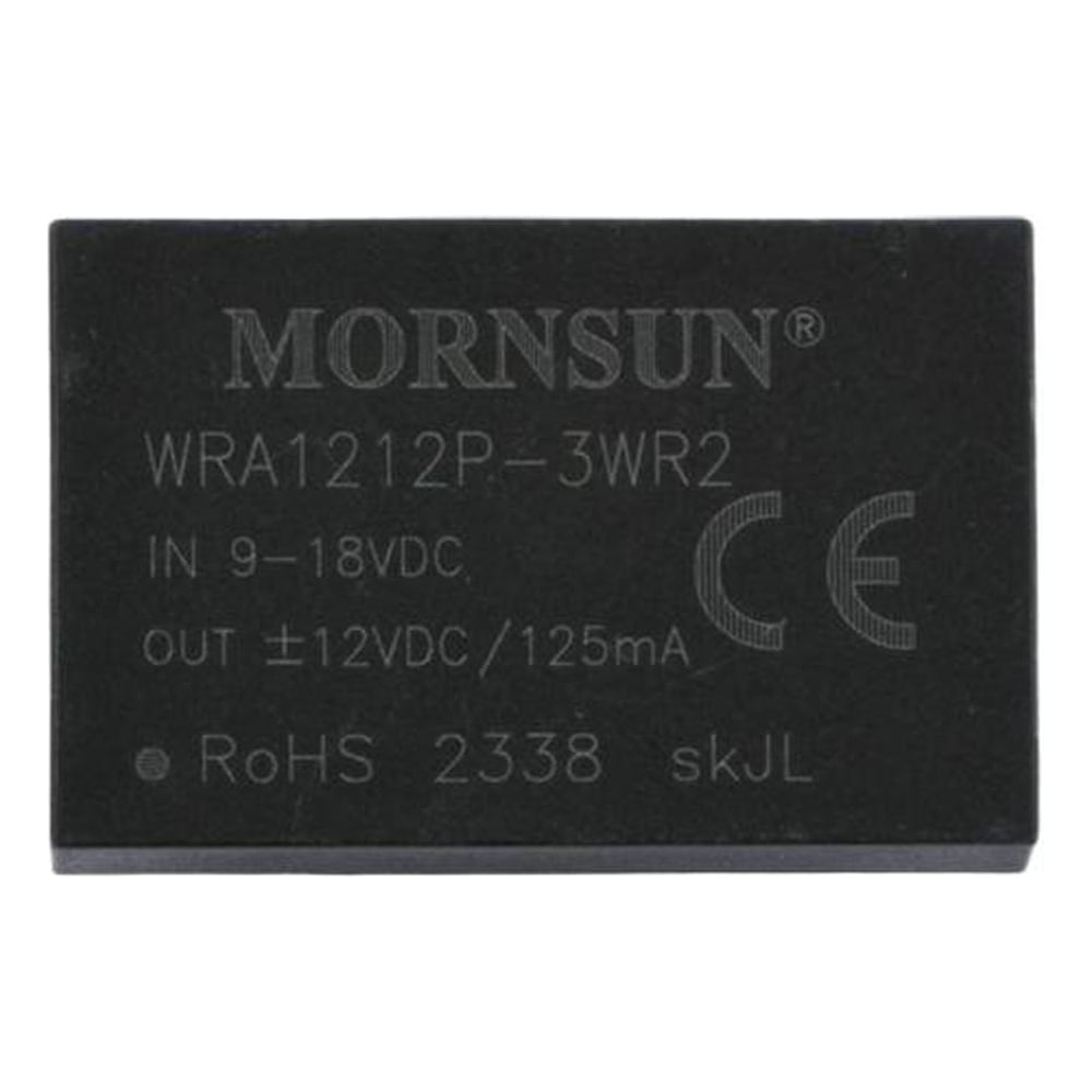 Изображение товара Блок питания MORNSUN WRA1212P-3WR2 12 В 3 Вт изолированный