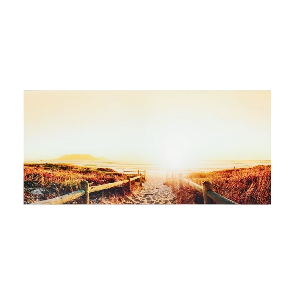 Изображение товара Стекло для вытяжки Berford 60 с декором Мостики MAUNFELD