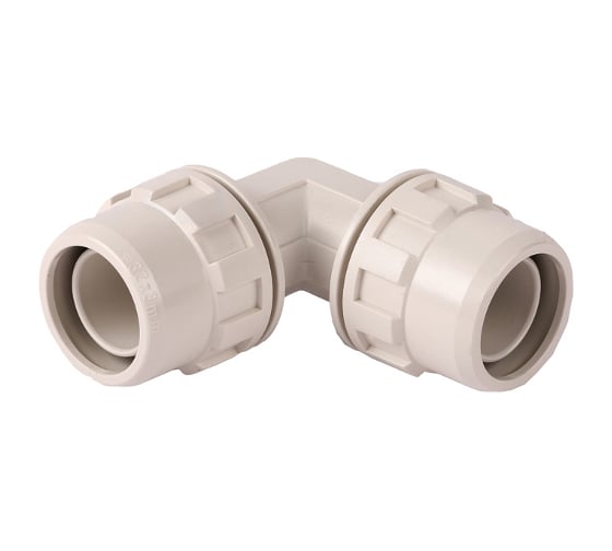 Изображение товара Соединитель угловой "ШиреФит" (20 мм; 90°) для трубопровода Зубр 51492-20