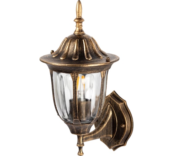 Изображение товара Светильник уличный настенный ЭРА «Галатея» GBW-105-BR-0380 230В Е27 IP54 бронза вверх Б0071484