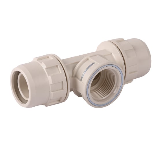 Изображение товара Тройник переходной (26х26 мм; 3/4") для трубопровода Зубр 51502-26-3/4-26