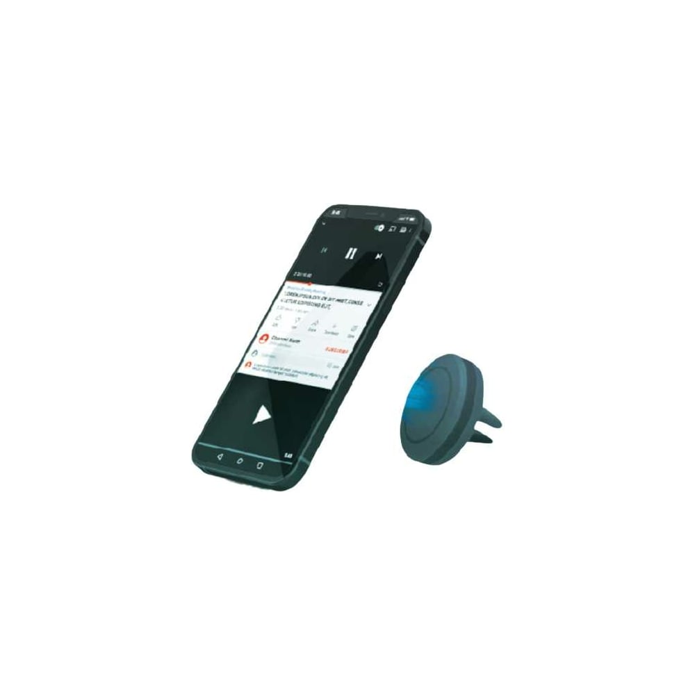 Круглый держатель телефона на дефлектор Nord-Yada держатель для телефона olmio graviton 039280 в дефлектор