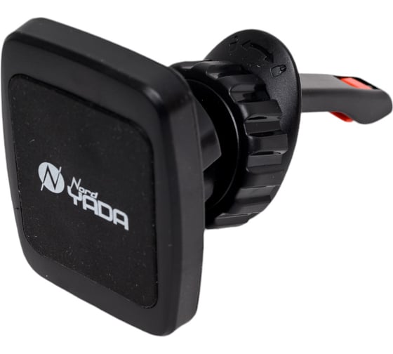 Изображение товара Держатель телефона на дефлектор Nord-Yada прямоугольный, магн.металл. с замком 908530