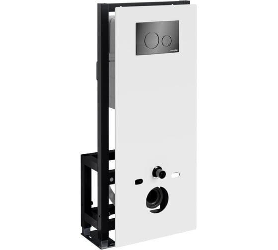 Изображение товара Система инсталляции для унитазов WasserKraft Глан (Glan) 66TLT.010.ME.WH.PB02