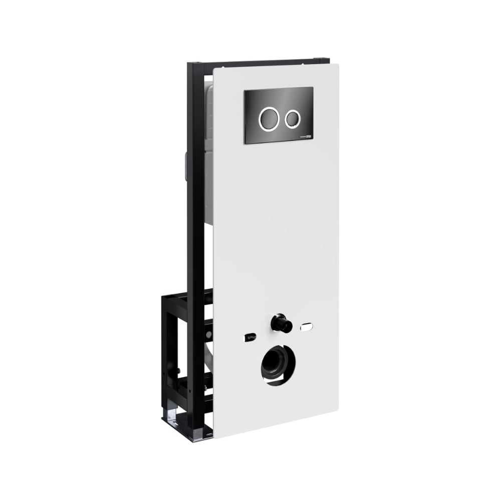 Изображение товара Система инсталляции для унитазов WasserKraft Глан (Glan) 66TLT.010.ME.WH.PB01