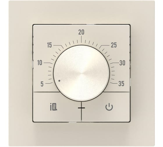 Изображение товара Терморегулятор IQWATT IQ Thermostat Dm слоновая кость 102726