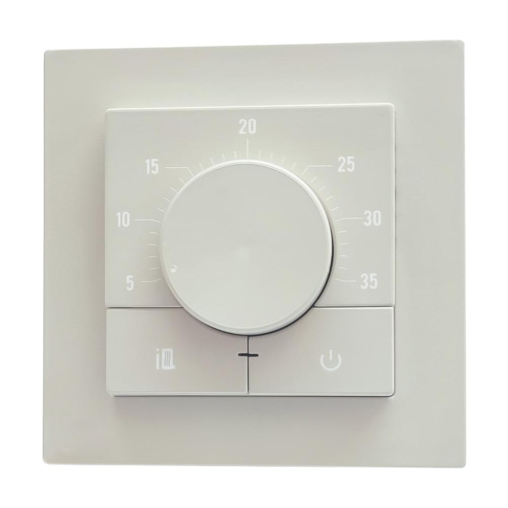 Изображение товара Терморегулятор IQWATT IQ Thermostat Dm песочный 101680 Изображение товара Терморегулятор IQWATT IQ Thermostat Dm песочный 101680