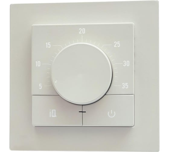 Изображение товара Терморегулятор IQWATT IQ Thermostat Dm песочный 101680