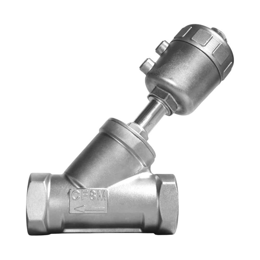 Изображение товара Отсечной пневматический клапан NEWKEY DN50, AISI304 NK-PASf50