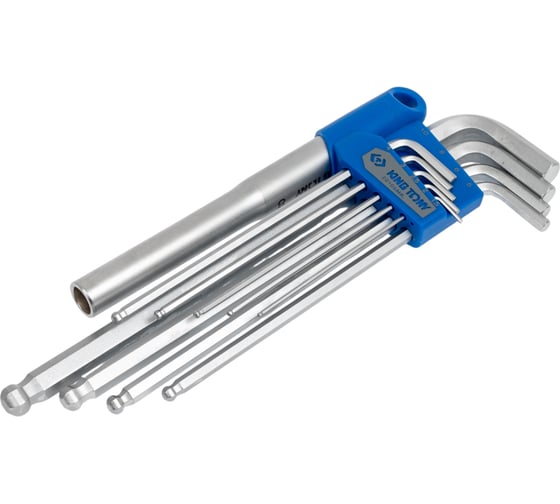 Изображение товара Набор Г-образных шестигранников KING TONY 1,5-10 мм, длинные 20109MRU