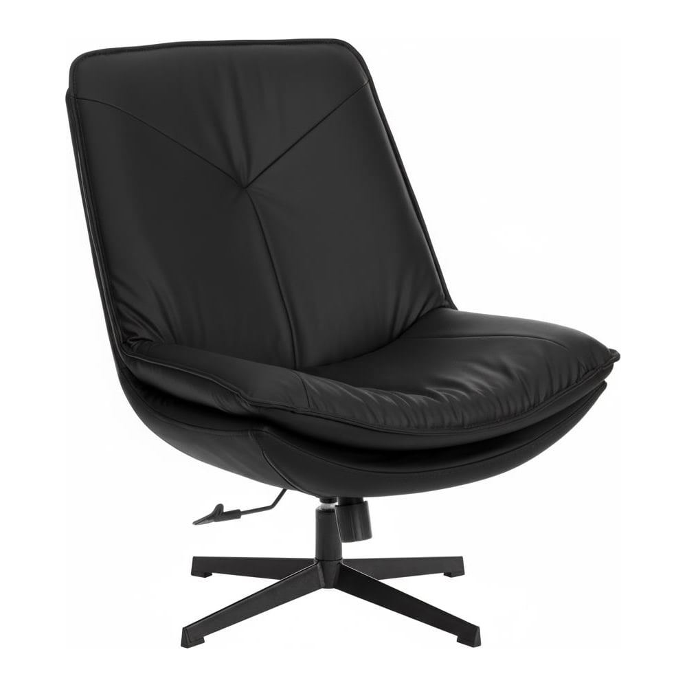 Изображение товара Кресло лаунж Tetchair Космо/Cosmo экокожа, черный25276