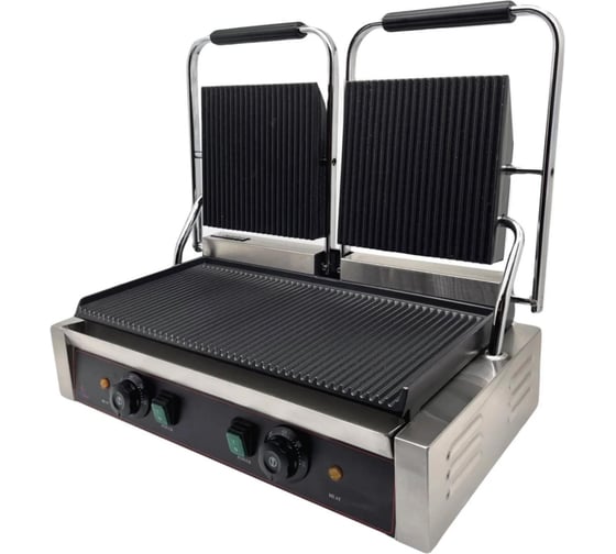 Изображение товара ГРИЛЬ КОНТАКТНЫЙ DCG ДВОЙНОЙ Airhot 5157