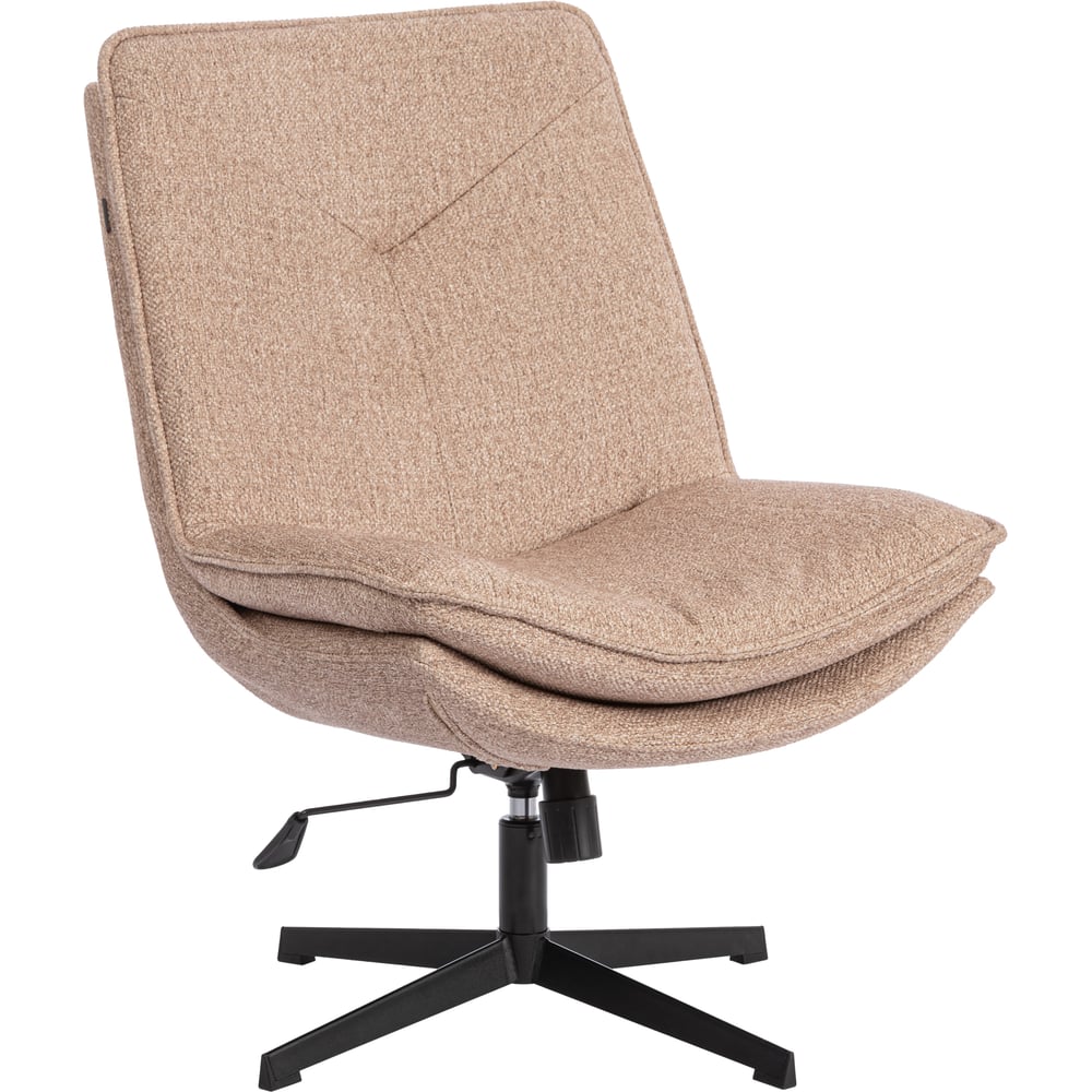Изображение товара Кресло лаунж Tetchair Космо/Cosmo велюр/букле, vt шейп бежевый 25273