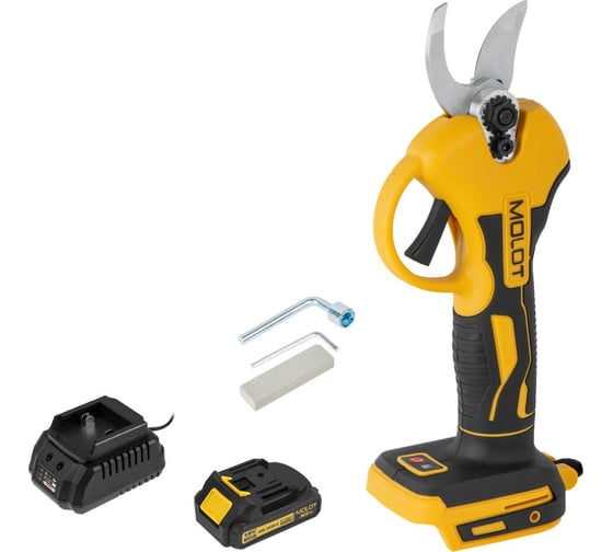 Изображение товара Секатор аккумуляторный MOLOT MCBS 1826 XLT Lite SET 1, 2318186 ЦИ-2484143180