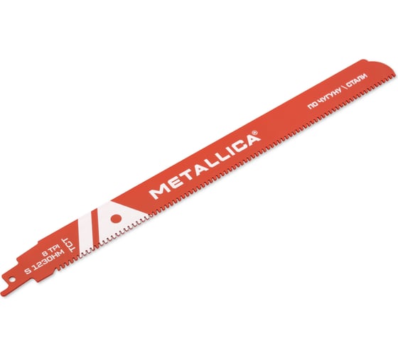 Изображение товара Пилка сабельная METALLICA Ultra S1230HM 300/270 мм шаг 3,0 мм, TCT, по чугуну, стали 1 шт 909690