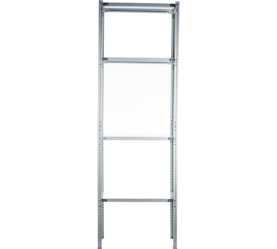 Изображение товара Стеллаж Завод металлоизделий METOS 2210x700x300 мм, 4 полки 22014710