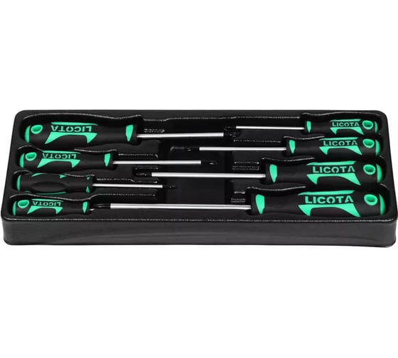 Изображение товара Набор отверток Licota Torx 8 пр. в ложементе ACK-384013