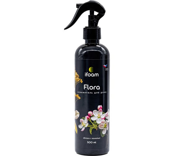 Изображение товара Освежитель воздуха в виде спрея Ifoam Flora яблоко с ванилью 770524