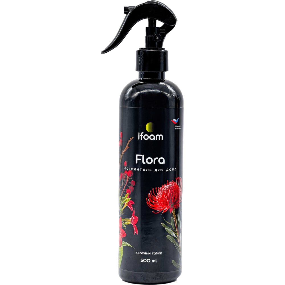 Освежитель воздуха в виде спрея Ifoam Flora красный табак 770525