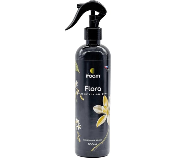 Изображение товара Освежитель воздуха в виде спрея Ifoam Flora шоколадная ваниль 770523