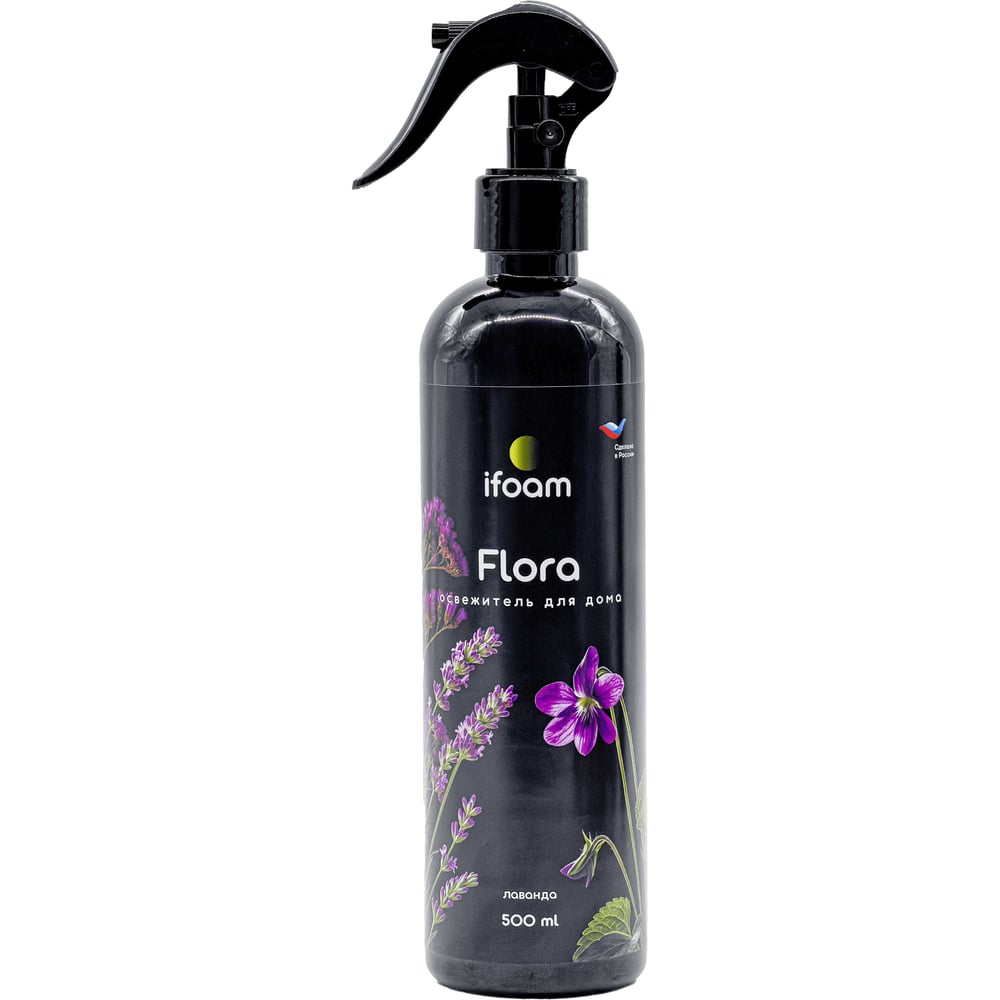 Изображение товара Освежитель воздуха Ifoam Flora лаванда 0.5л в триггере для свежести и уюта